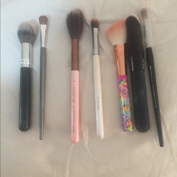 Sephora Makeup Bundle Of High End Brushes Brush Guards Poshmark